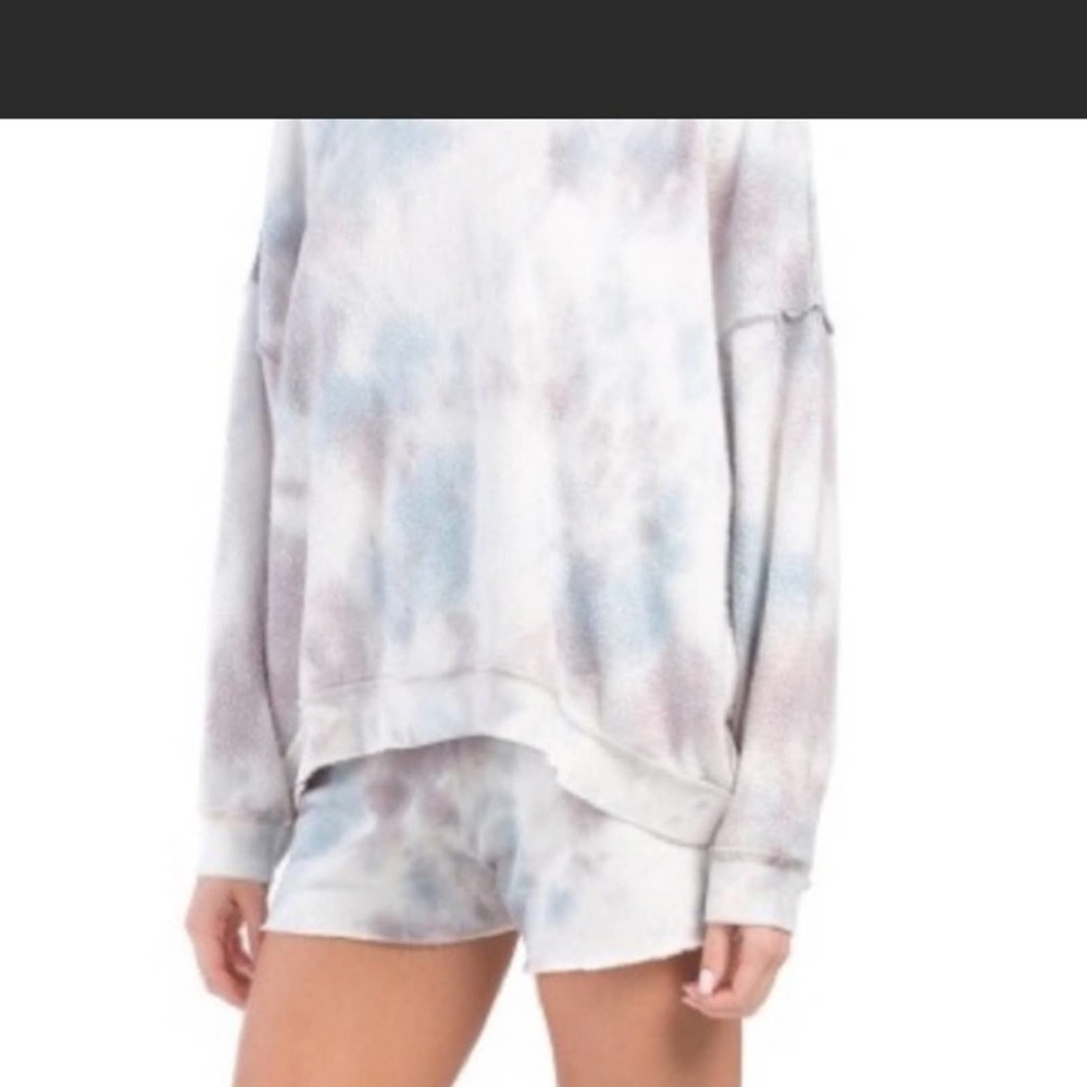 Free people Kelly washed ocean sweater size XS